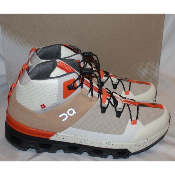 On Cloud‎ Men\'s Running Cloudtrax Hiking Athletic Sneakers CHAI/IVORY SZ 9 NIB main image 4